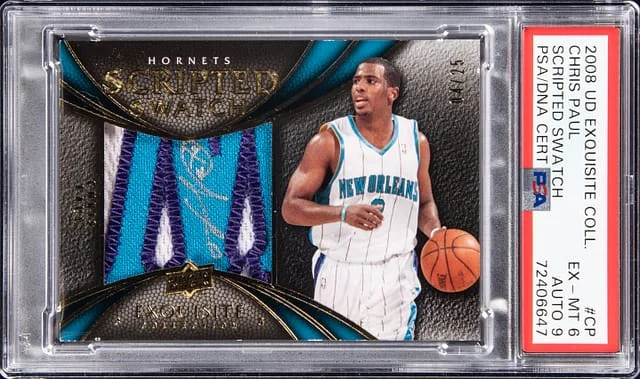 2008-09 Upper Deck Chris Paul Exquisite Scripted Swatch #SCRP-CP card image
