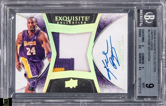 2008-09 Upper Deck Exquisite Collection Kobe Bryant Limited Logos #LL-KB card image