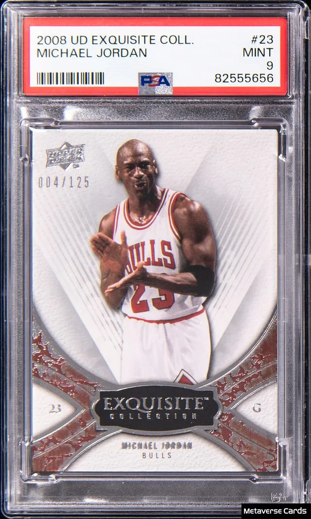 2008-09 Upper Deck Exquisite Collection Michael Jordan #23 card image