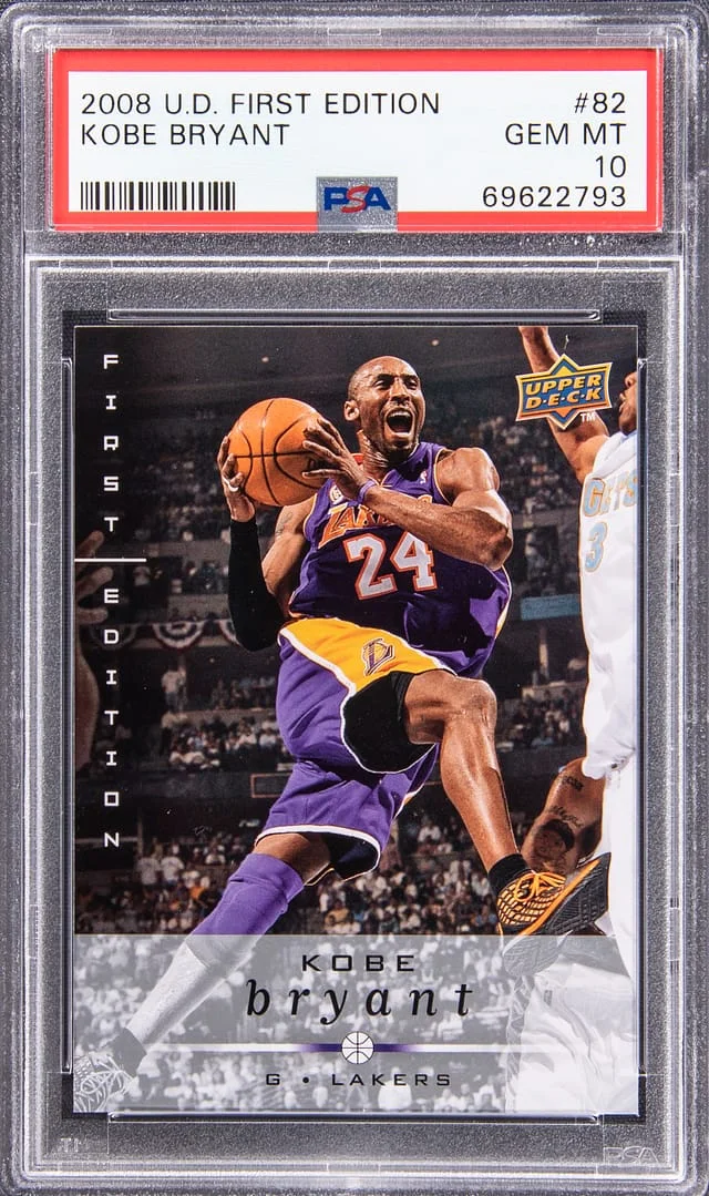 2008-09 Upper Deck First Edition Kobe Bryant #82 card image