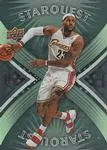 2008-09 Upper Deck First Edition Lebron James StarQuest Green #SQ-17 card image