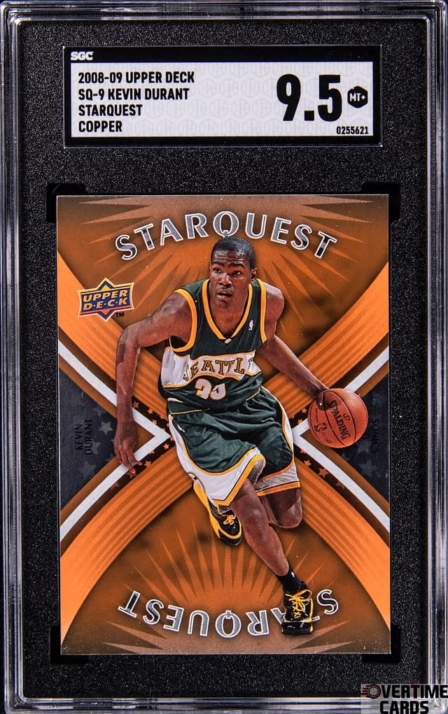 2008-09 Upper Deck Kevin Durant Starquest Copper #SQ-9 card image
