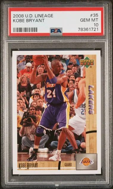2008-09 Upper Deck Kobe Bryant Lineage #35 card image