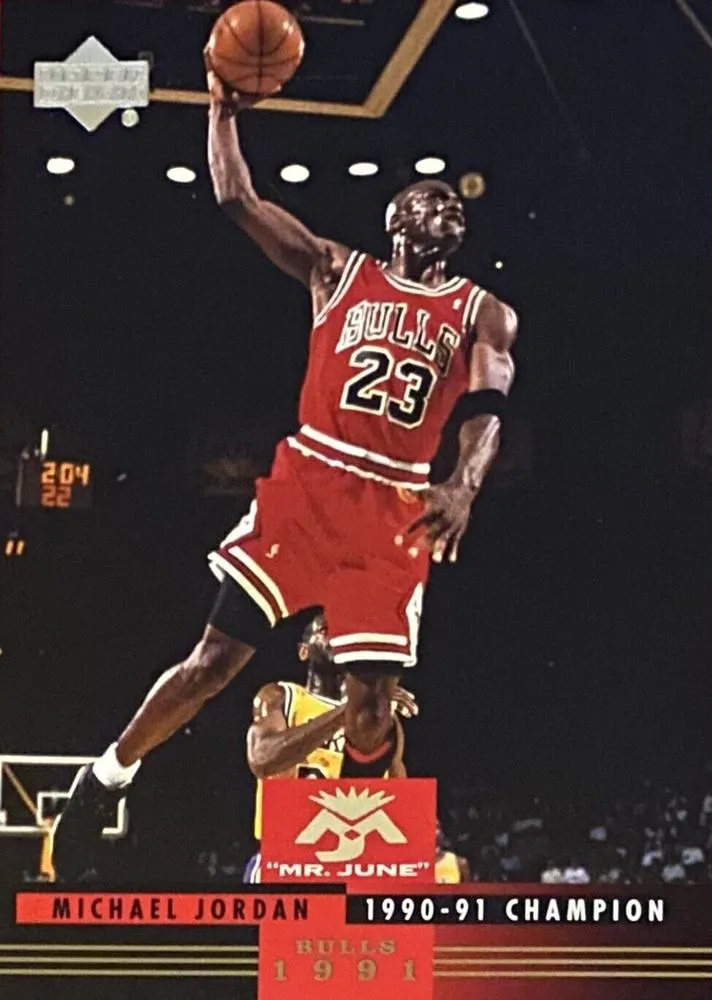 2008-09 Upper Deck Lineage Michael Jordan Mr. June #MJ-1 card image