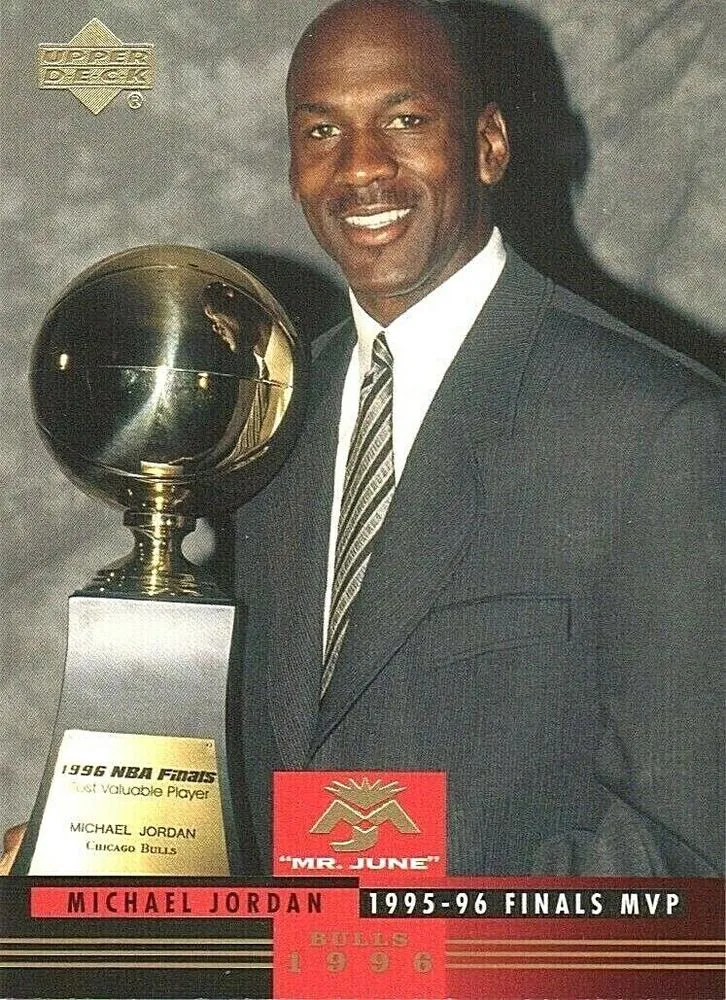 2008-09 Upper Deck Lineage Michael Jordan Mr. June #MJ-10 card image