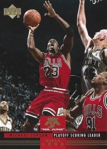 2008-09 Upper Deck Lineage Michael Jordan Mr. June #MJ-14 card image