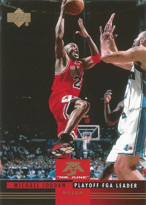 2008-09 Upper Deck Lineage Michael Jordan Mr. June #MJ-15 card image