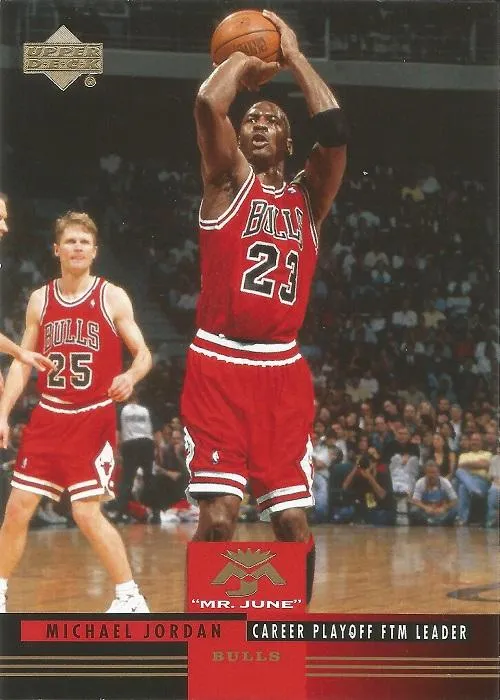 2008-09 Upper Deck Lineage Michael Jordan Mr. June #MJ-16 card image