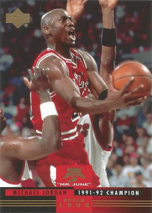 2008-09 Upper Deck Lineage Michael Jordan Mr. June #MJ-2 card image