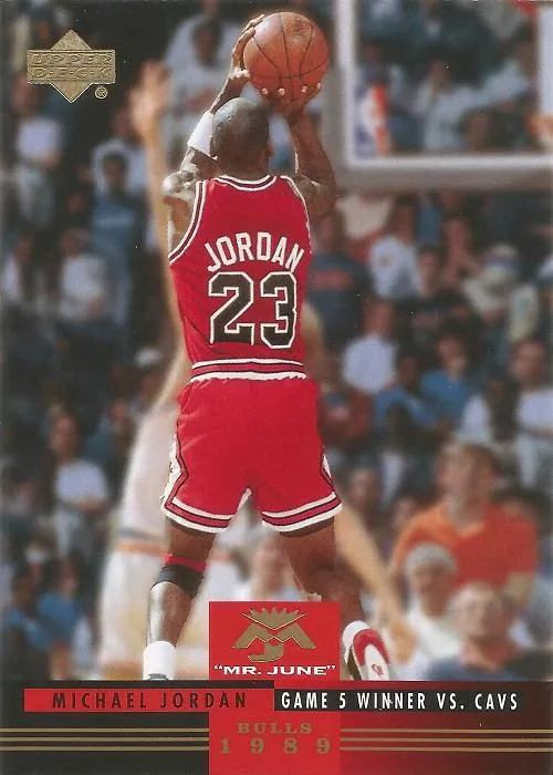 2008-09 Upper Deck Lineage Michael Jordan Mr. June #MJ-22 card image