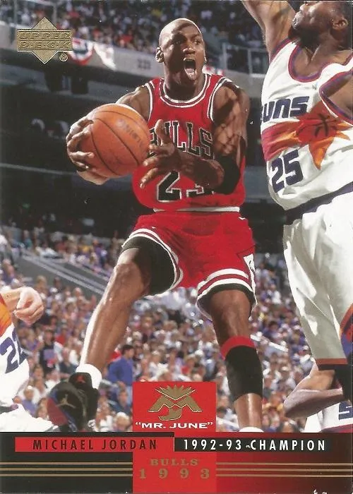2008-09 Upper Deck Lineage Michael Jordan Mr. June #MJ-3 card image
