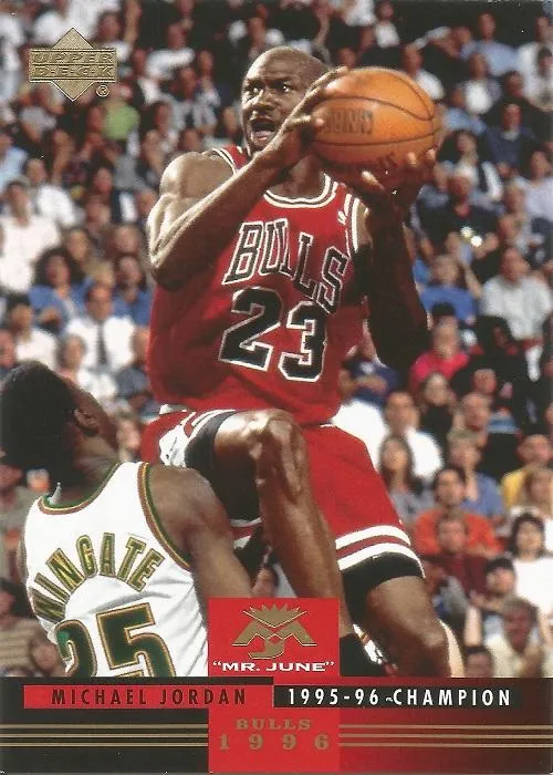 2008-09 Upper Deck Lineage Michael Jordan Mr. June #MJ-4 card image