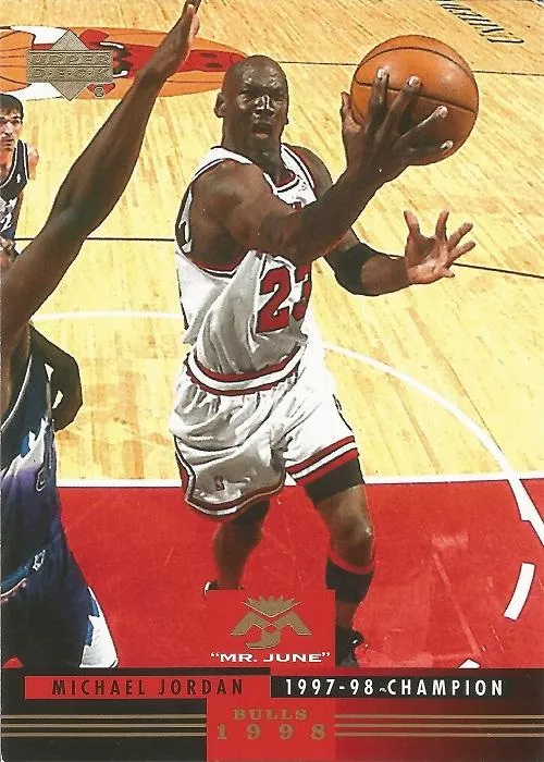 2008-09 Upper Deck Lineage Michael Jordan Mr. June #MJ-6 card image