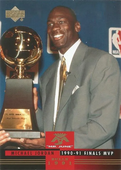 2008-09 Upper Deck Lineage Michael Jordan Mr. June #MJ-7 card image
