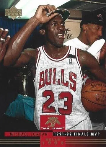 2008-09 Upper Deck Lineage Michael Jordan Mr. June #MJ-8 card image
