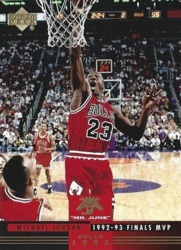 2008-09 Upper Deck Lineage Michael Jordan Mr. June #MJ-9 card image