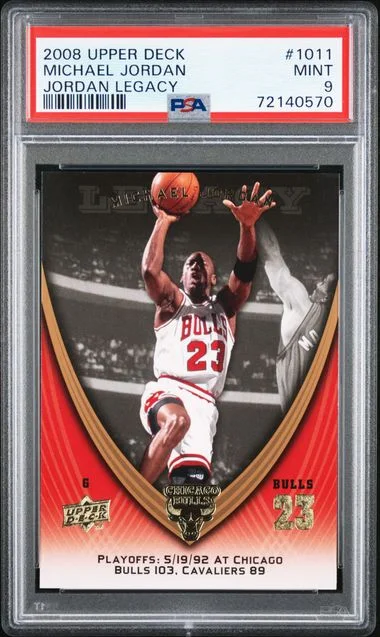 2008-09 Upper Deck Michael Jordan Jordan Legacy #1011 card image