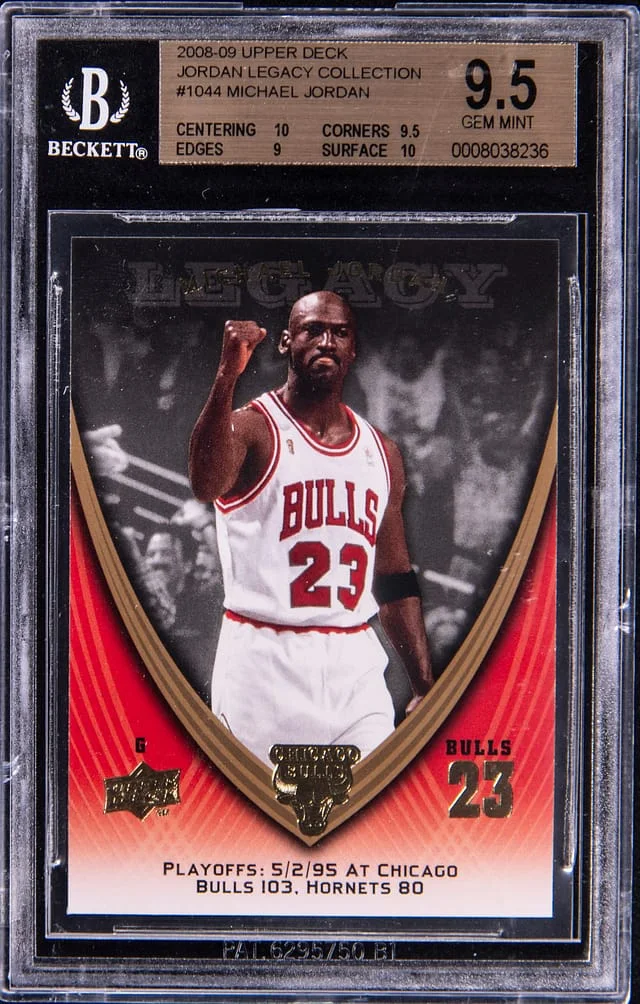2008-09 Upper Deck Michael Jordan Jordan Legacy Collection #1044 card image