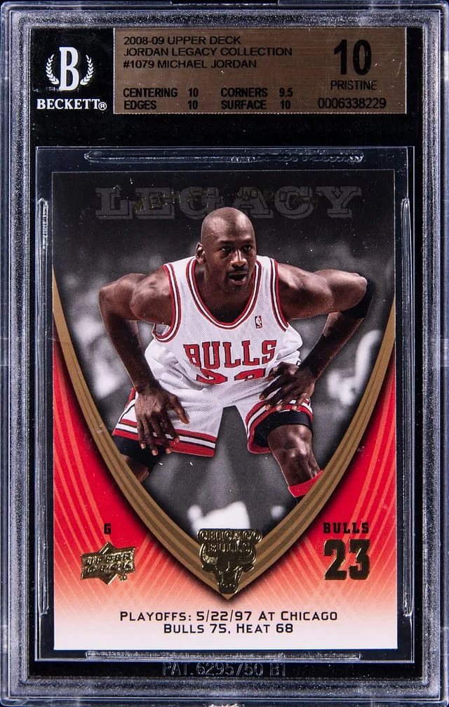 2008-09 Upper Deck Michael Jordan Jordan Legacy Collection #1079 card image
