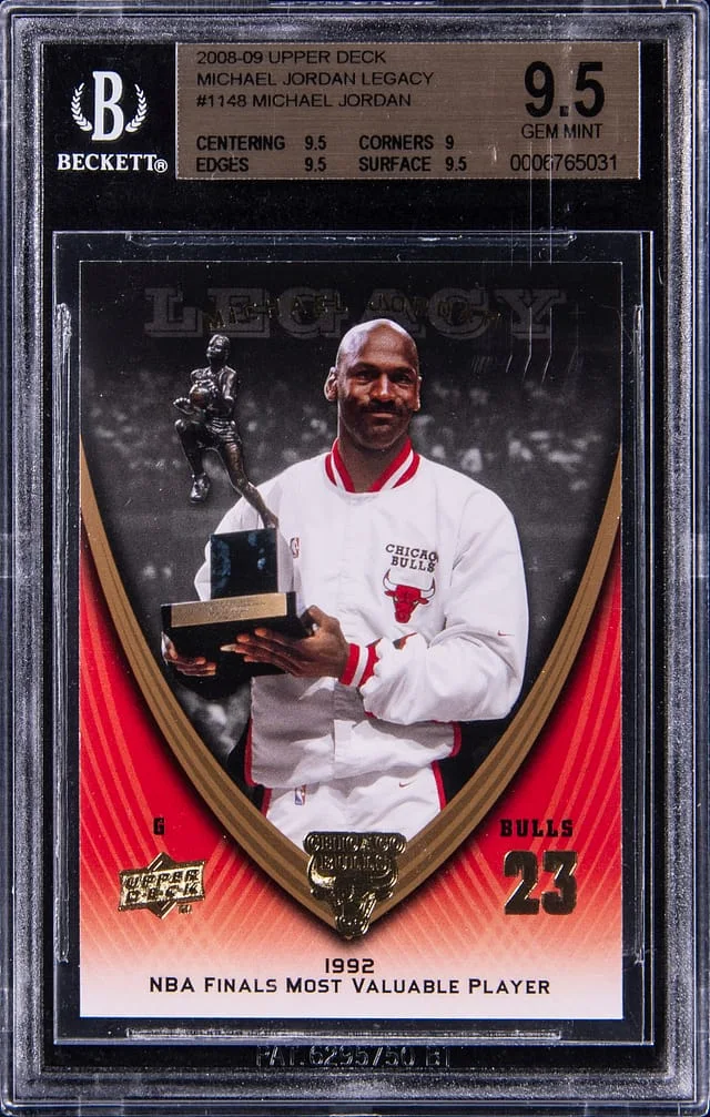 2008-09 Upper Deck Michael Jordan Jordan Legacy Collection #1148 card image