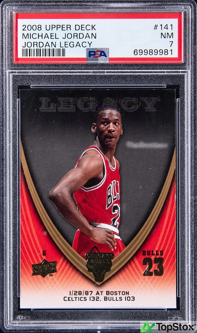 2008-09 Upper Deck Michael Jordan Jordan Legacy #141 card image