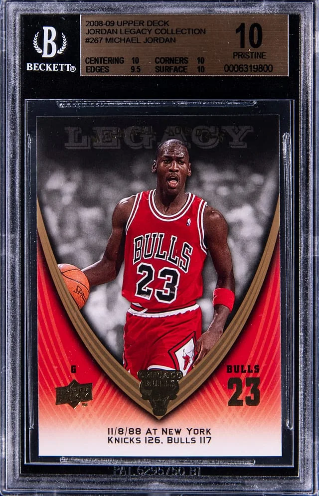 2008-09 Upper Deck Michael Jordan Jordan Legacy Collection #267 card image