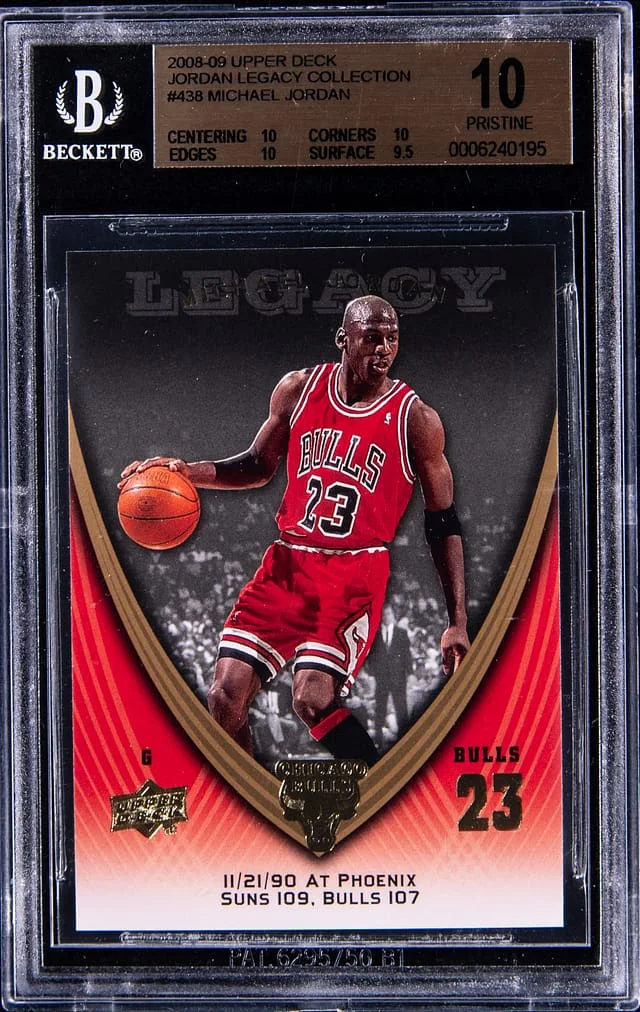 2008-09 Upper Deck Michael Jordan Jordan Legacy Collection #438 card image