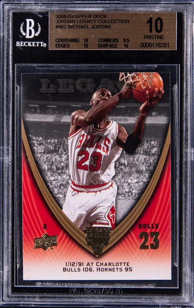 2008-09 Upper Deck Michael Jordan Jordan Legacy Collection #462 card image