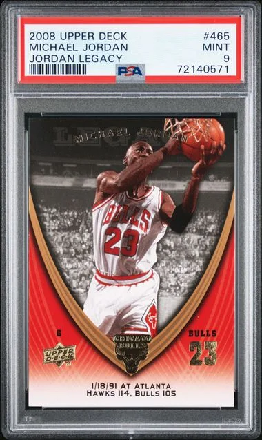 2008-09 Upper Deck Michael Jordan Jordan Legacy #465 card image