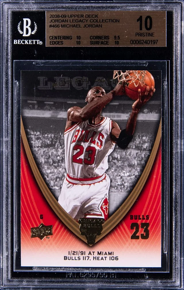 2008-09 Upper Deck Michael Jordan Jordan Legacy Collection #466 card image