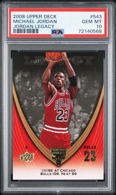 2008-09 Upper Deck Michael Jordan Jordan Legacy #543 card image