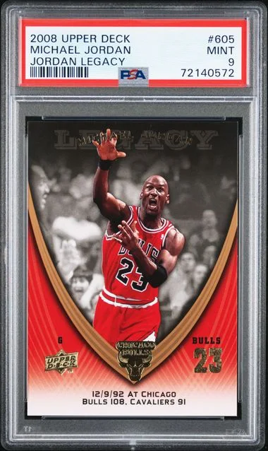 2008-09 Upper Deck Michael Jordan Jordan Legacy #605 card image