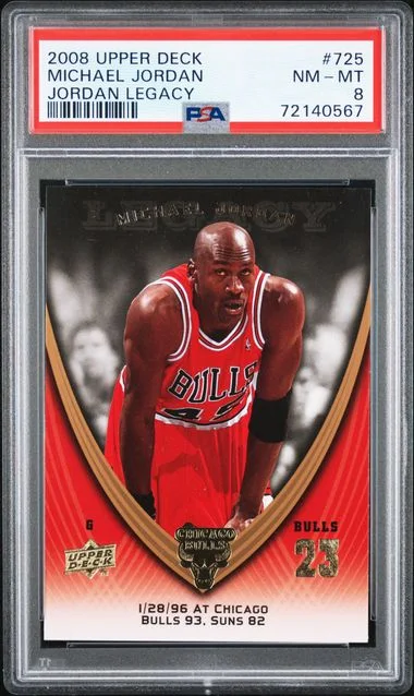 2008-09 Upper Deck Michael Jordan Jordan Legacy #725 card image