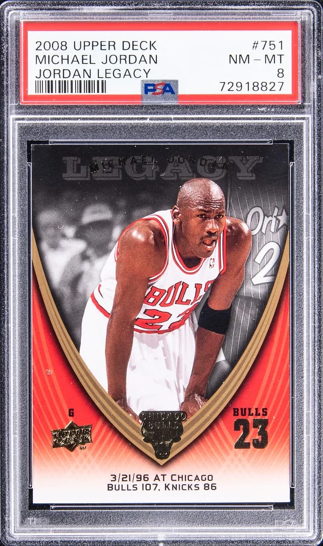 2008-09 Upper Deck Michael Jordan Jordan Legacy #751 card image