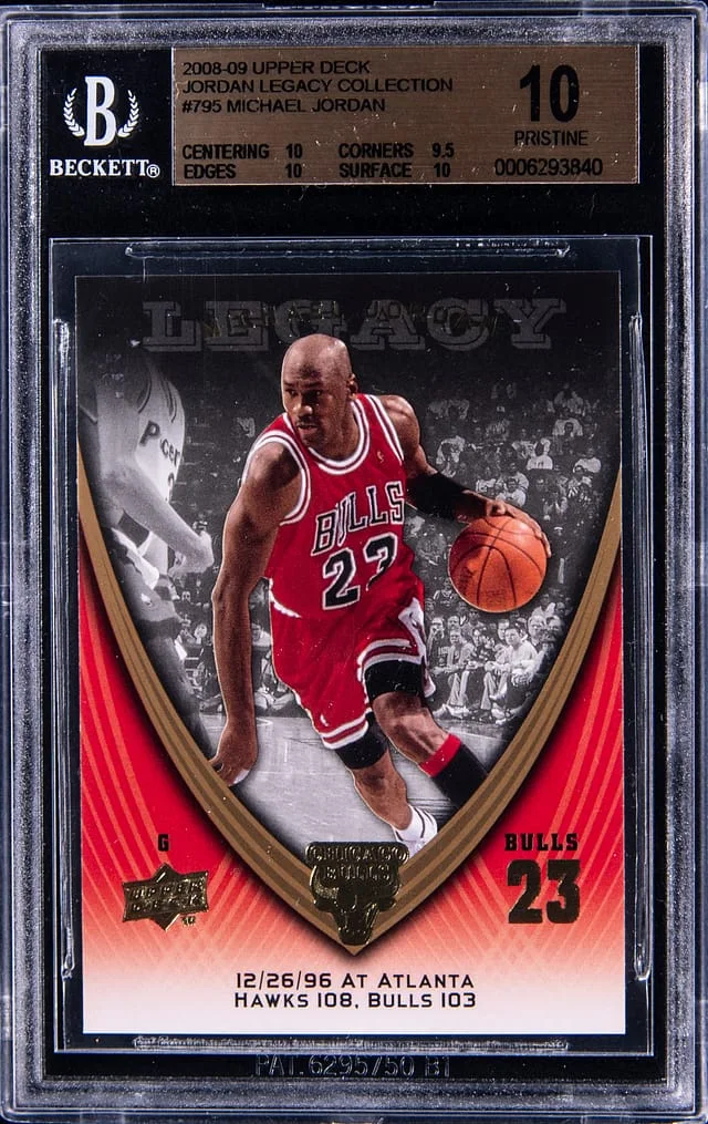 2008-09 Upper Deck Michael Jordan Jordan Legacy Collection #795 card image