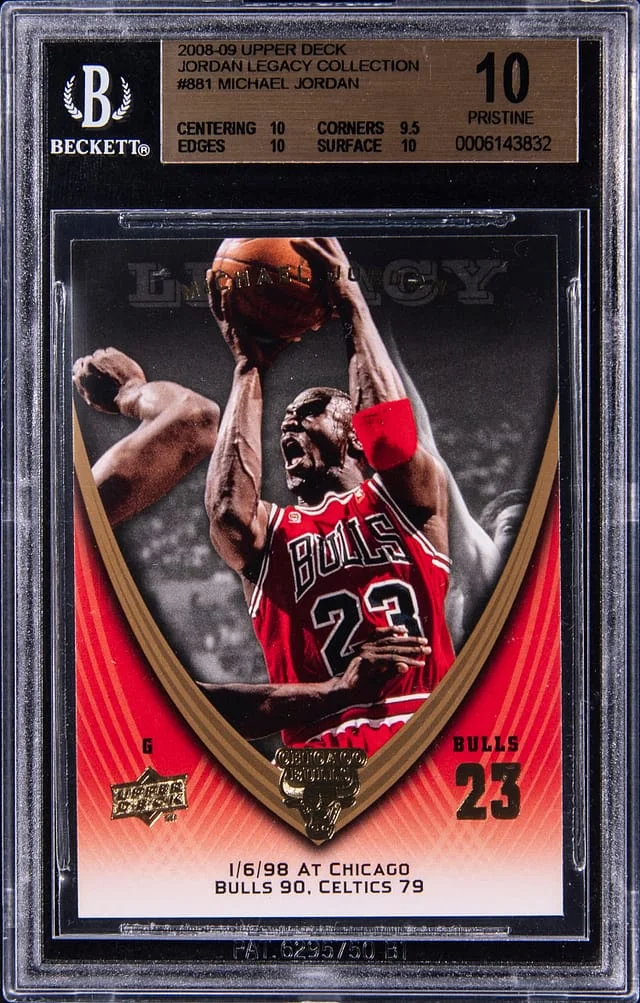 2008-09 Upper Deck Michael Jordan Jordan Legacy Collection #881 card image