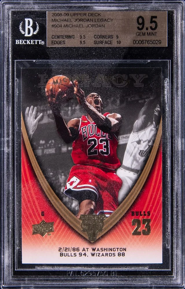 2008-09 Upper Deck Michael Jordan Jordan Legacy Collection #904 card image