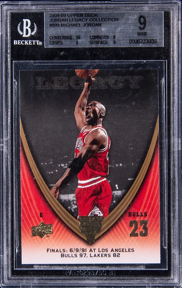 2008-09 Upper Deck Michael Jordan Jordan Legacy Collection #999 card image