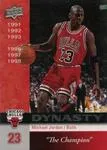 2008-09 Upper Deck Michael Jordan Dynasty Chicago Bulls #CHI-11 card image