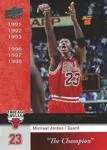 2008-09 Upper Deck Michael Jordan Dynasty Chicago Bulls #CHI-15 card image