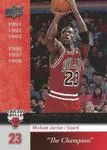 2008-09 Upper Deck Michael Jordan Dynasty Chicago Bulls #CHI-9 card image