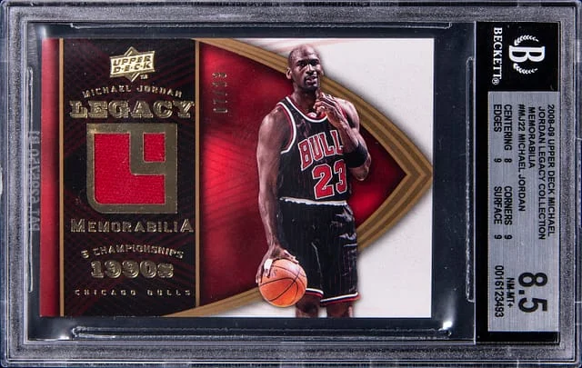 2008-09 Upper Deck Michael Jordan Game-Used Jordan Legacy Collection Memorabilia #MJ-22 card image