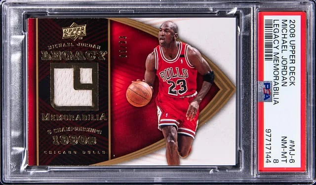 2008-09 Upper Deck Michael Jordan Game-Used Legacy Memorabilia #MJ-6 card image