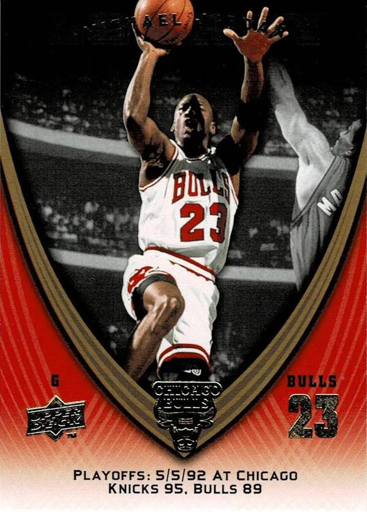 2008-09 Upper Deck Michael Jordan Legacy Collection Michael Jordan #1004 card image