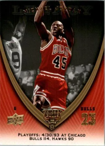 2008-09 Upper Deck Michael Jordan Legacy Collection Michael Jordan #1023 card image