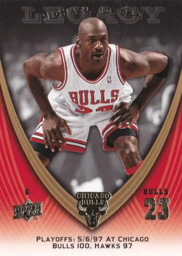 2008-09 Upper Deck Michael Jordan Legacy Collection Michael Jordan #1073 card image