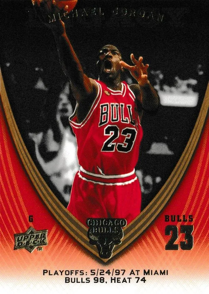 2008-09 Upper Deck Michael Jordan Legacy Collection Michael Jordan #1080 card image