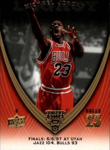 2008-09 Upper Deck Michael Jordan Legacy Collection Michael Jordan #1085 card image