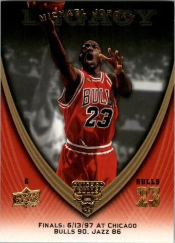 2008-09 Upper Deck Michael Jordan Legacy Collection Michael Jordan #1088 card image