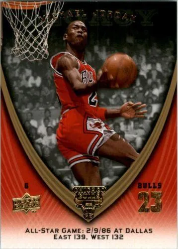 2008-09 Upper Deck Michael Jordan Legacy Collection Michael Jordan #1111 card image